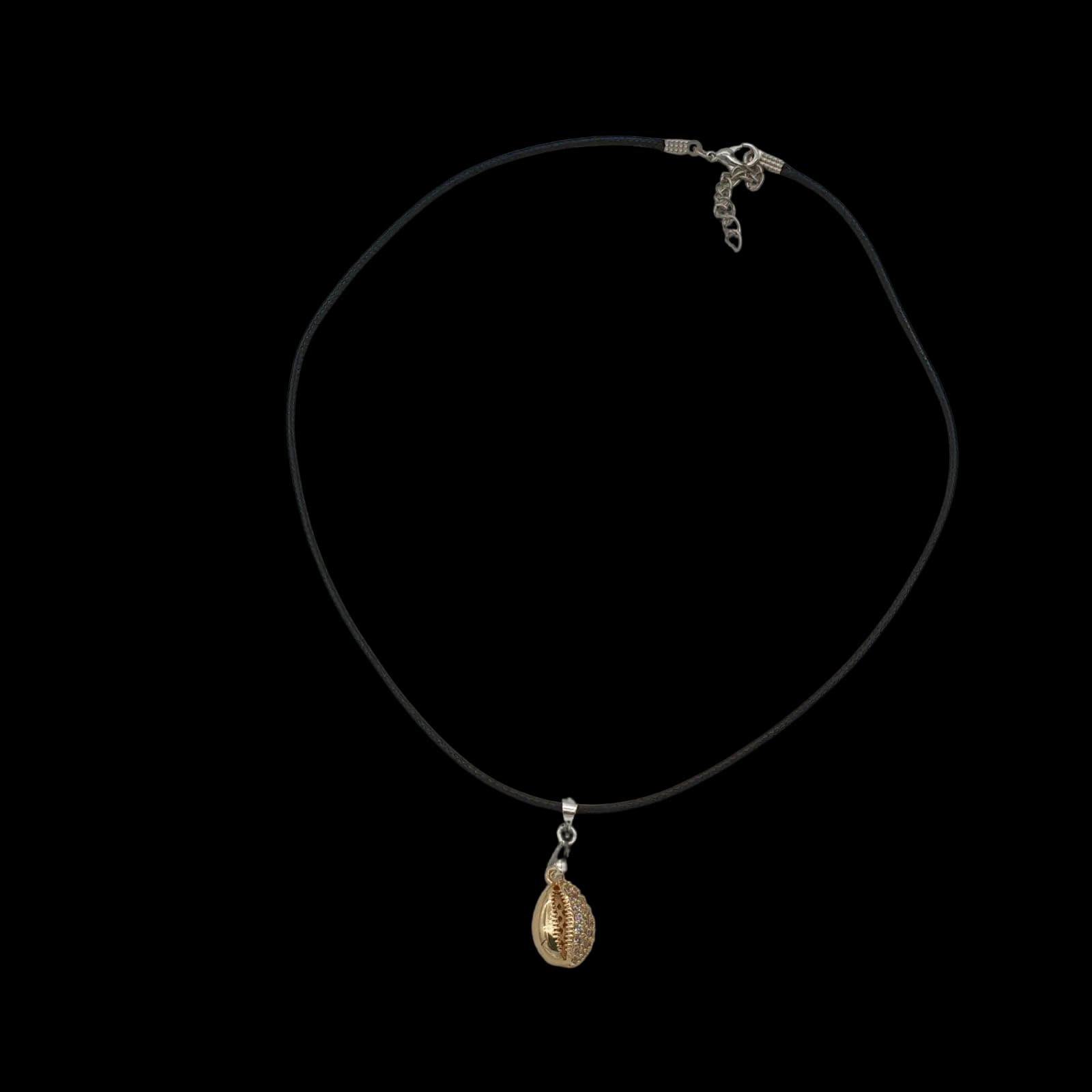 Cowrie Shell Queenie Necklace Pendant Charm Handmade